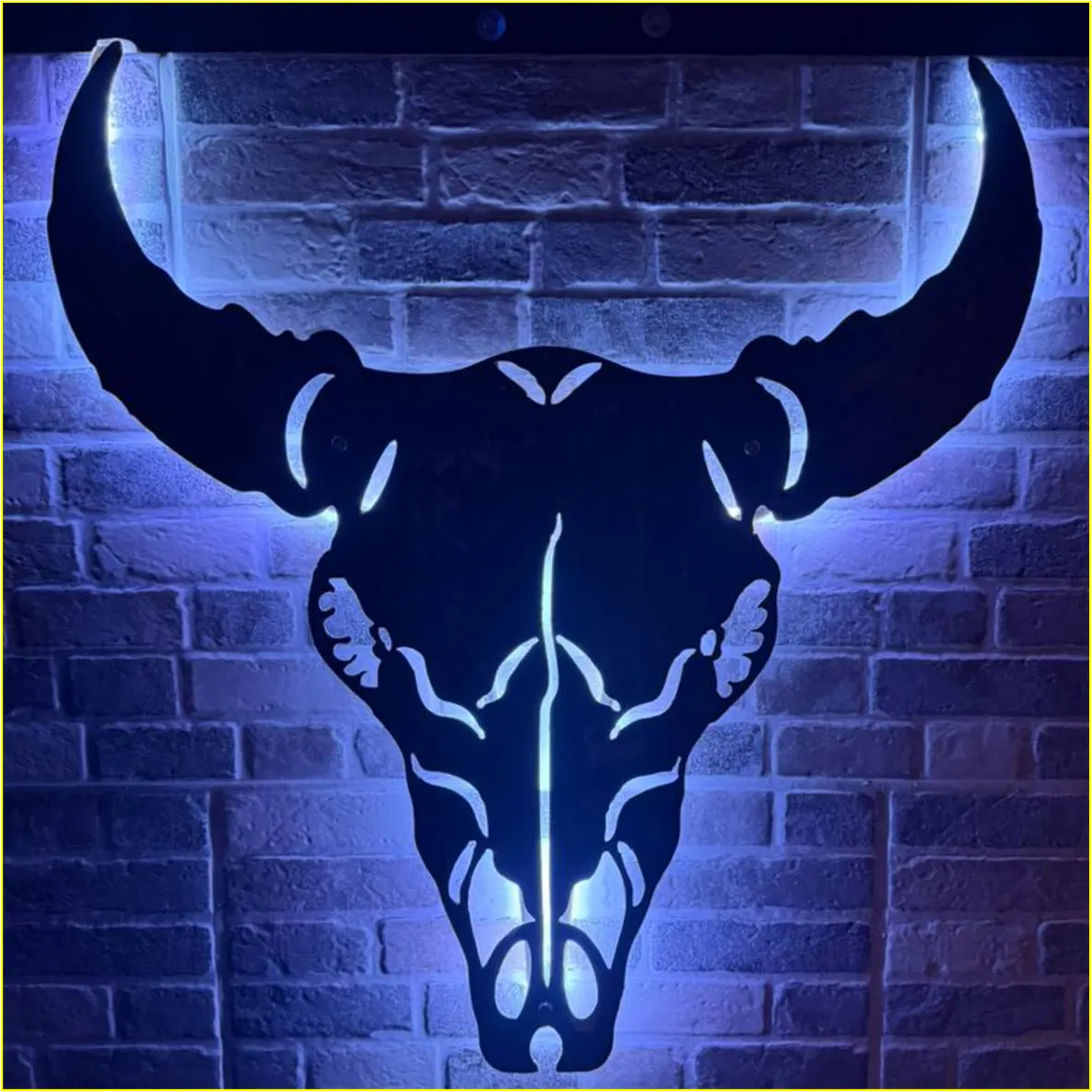 Bull Skull Art - Decor