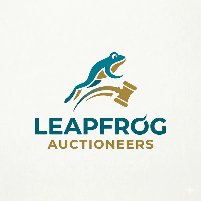 Leapfrog Auctioneers logo