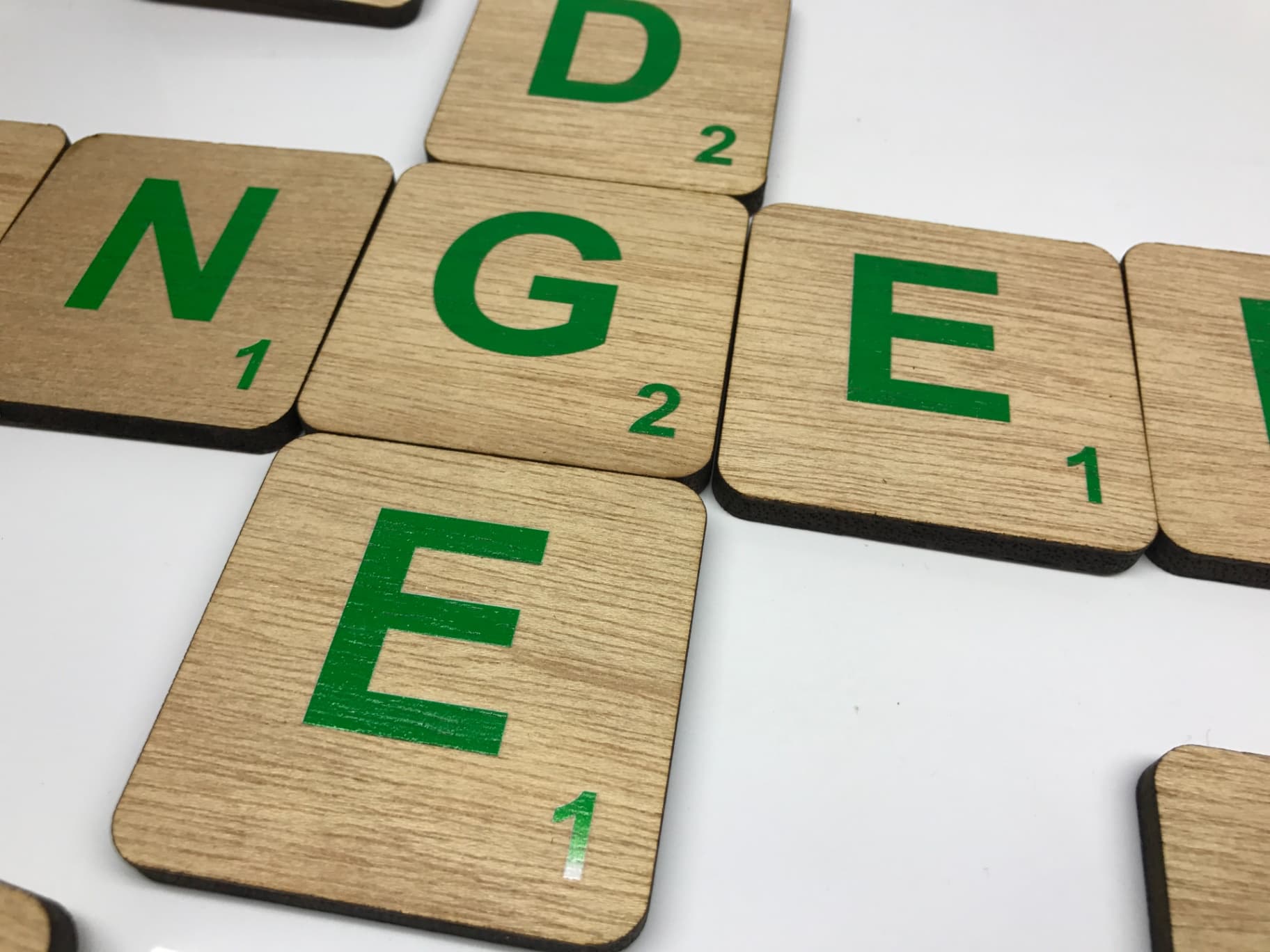 Scrabble blocks